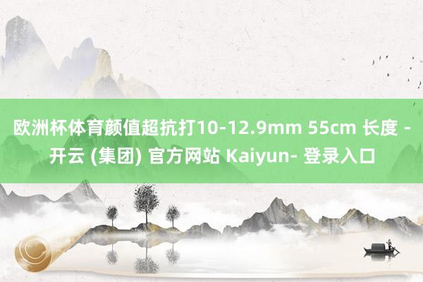 欧洲杯体育颜值超抗打10-12.9mm 55cm 长度 -开云 (集团) 官方网站 Kaiyun- 登录入口